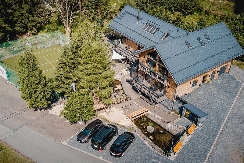 Stylish apartments in Čenkovice in the Orlické Mountains